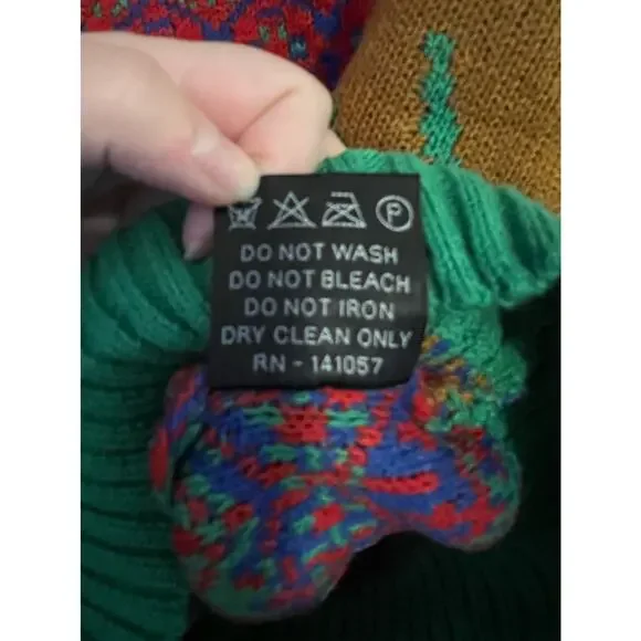 American Stitch Men's Three Kings Dinosaur Ugly Christmas Sweater Pullover SZ M - Picture 8 of 10